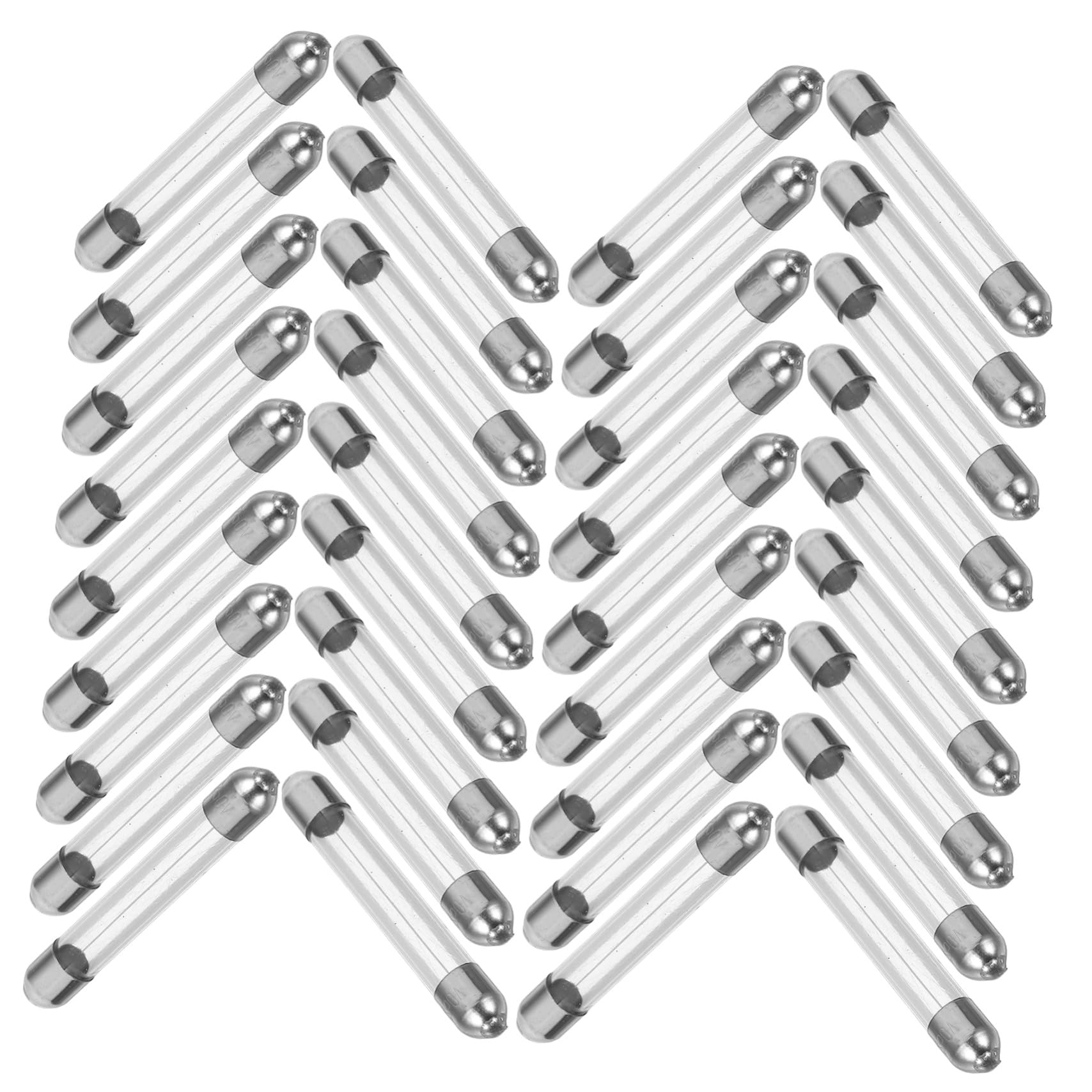 ABOOFAN 3 Scatole Kit Fusibili in Vetro Fast Blow Resistenti e Compatti Protezione Precisa per Auto Casa e Industria Fusibili Tubolari per Installazione Facile in Spazi Ristretti