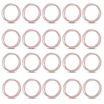 Amazon | Ouliyoo ヘアゴム 髪ゴム 20本4in1 手作り結び目 切れ