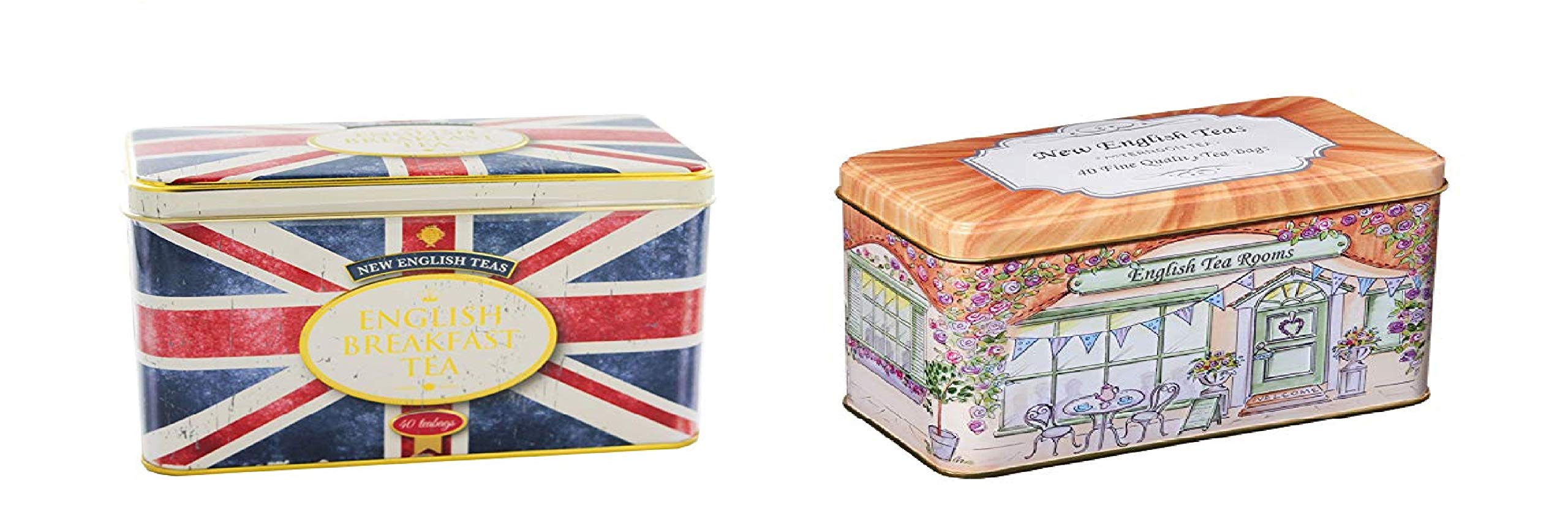 Buy New English Teas Classics Twin Pack English Breakfast Union Jack