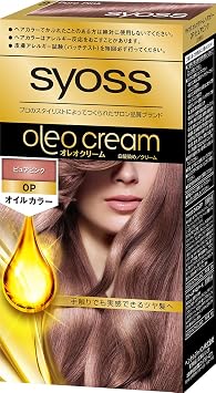 Syoss Oleo Cream Hair Color OP Pure Pink For Gray Hair 1 Piece x 1