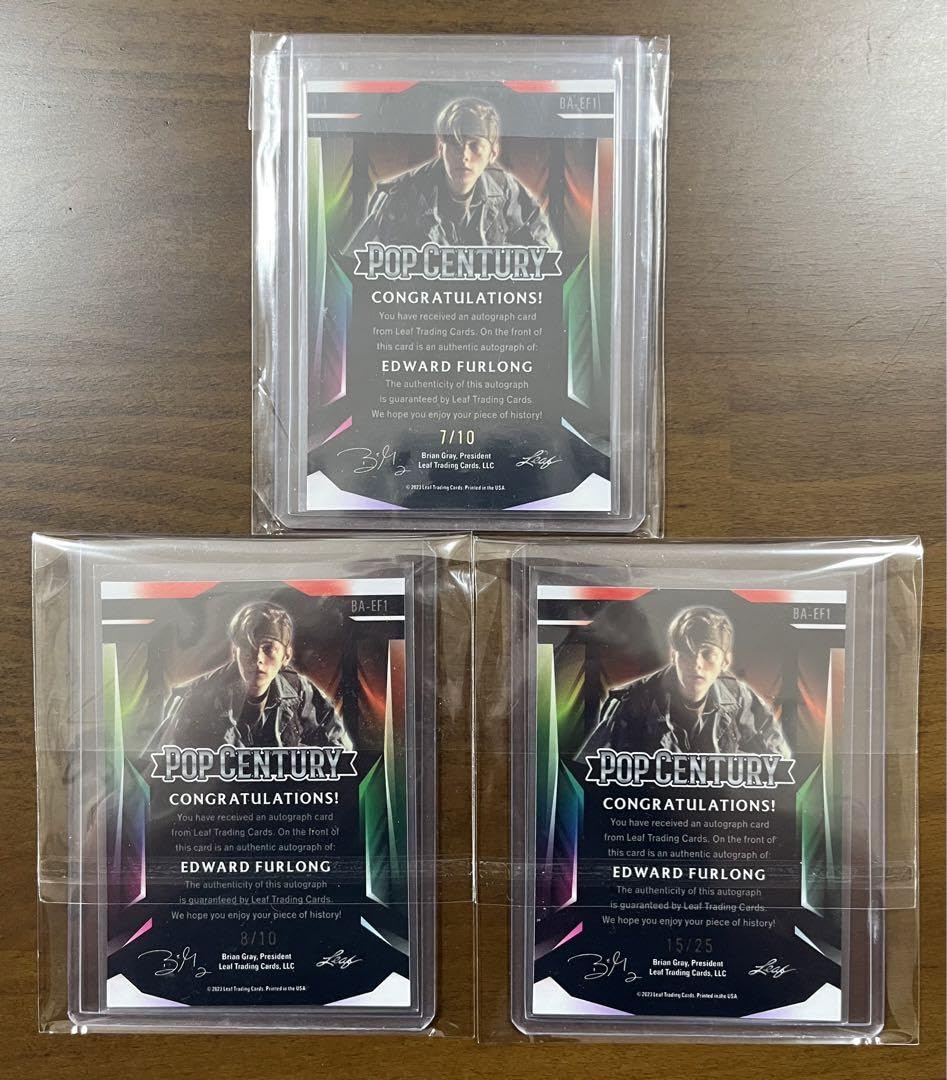 2023 Leaf エドワード・ファーロング 直筆サインカード 最終値下げ】2023 Leaf エドワード・ファーロング 直筆サインカード