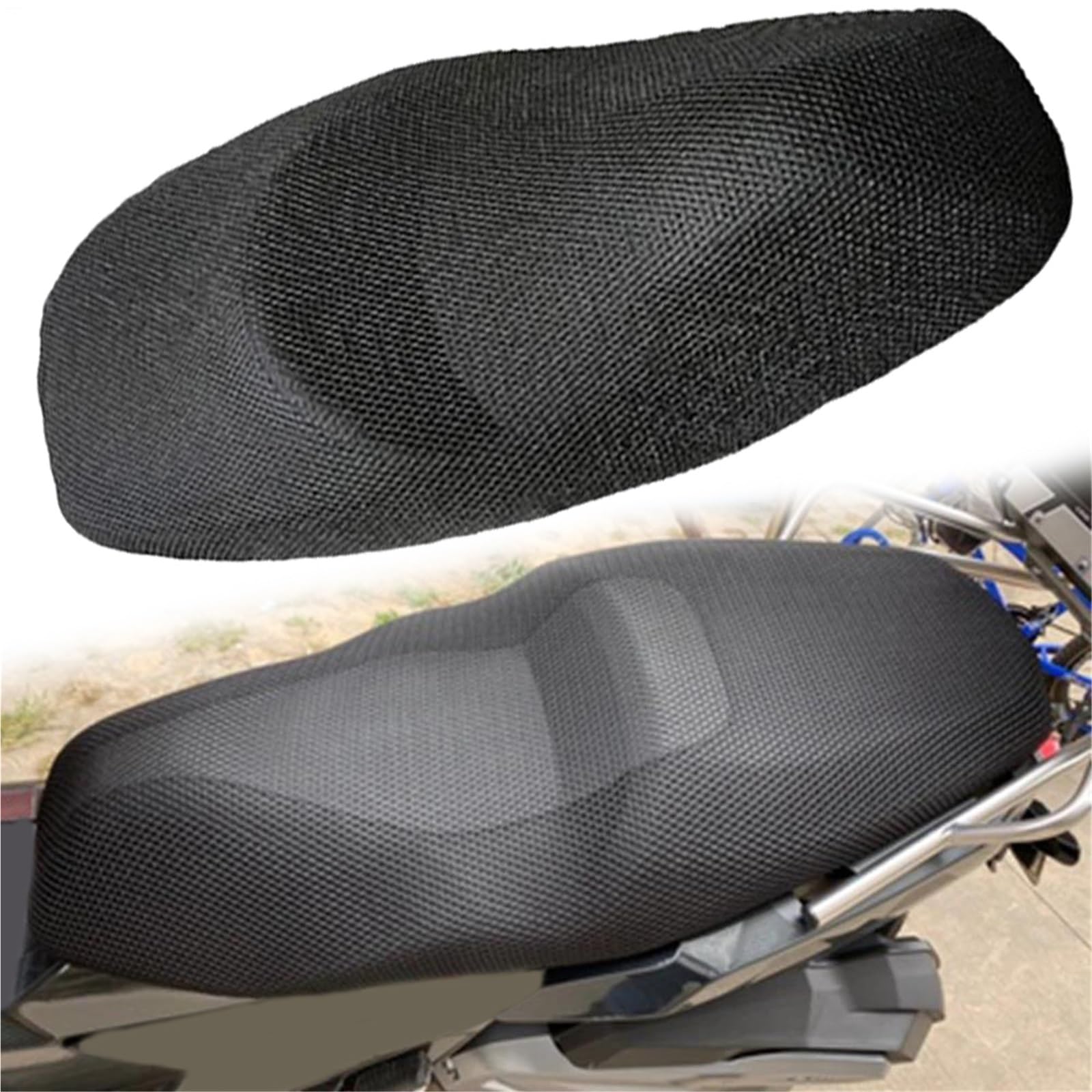 Housse de siège arrière de moto filet isolant imperméable Kawasaki J300 J125