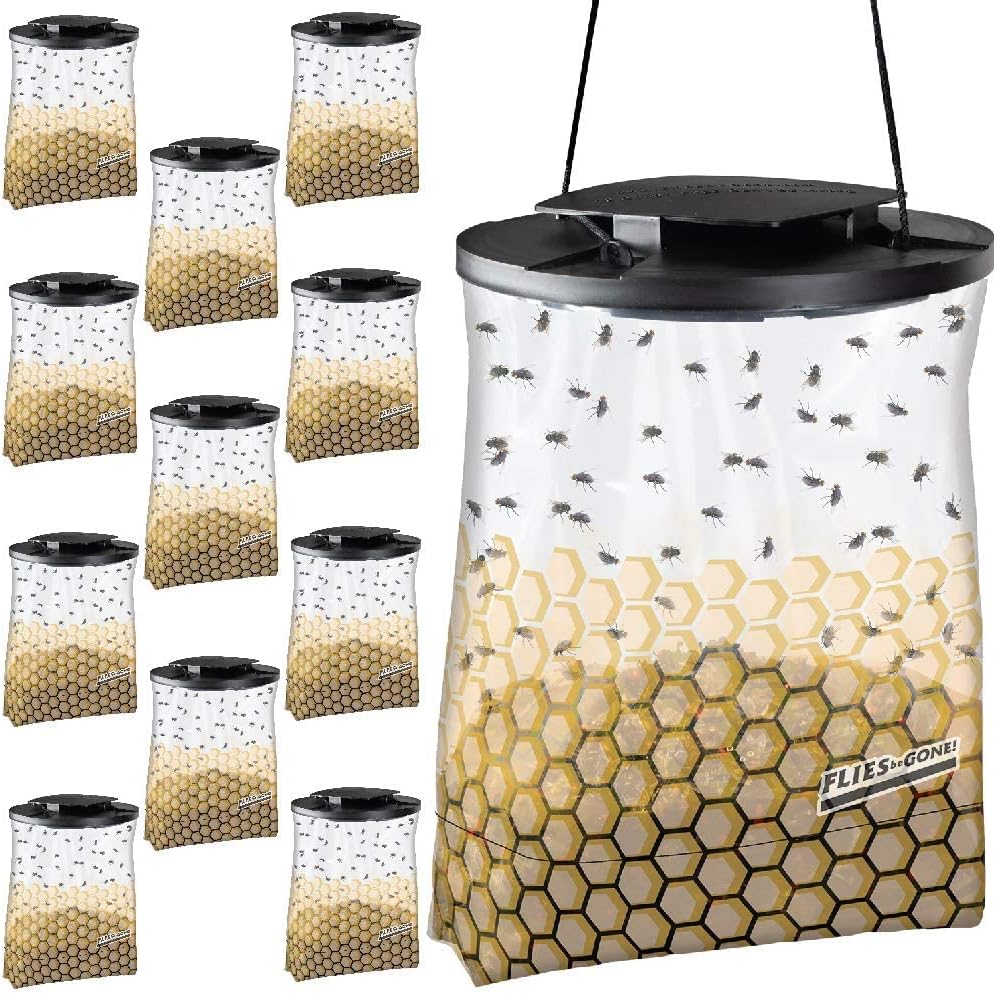 12 Flies Be Gone Original Fly Traps