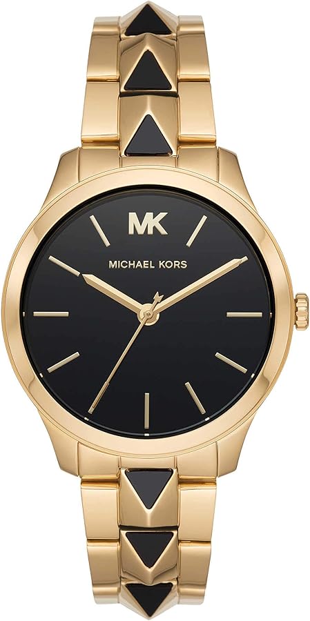 Amazon | MICHAEL KORS マイケルコース MK6669 Runway gold