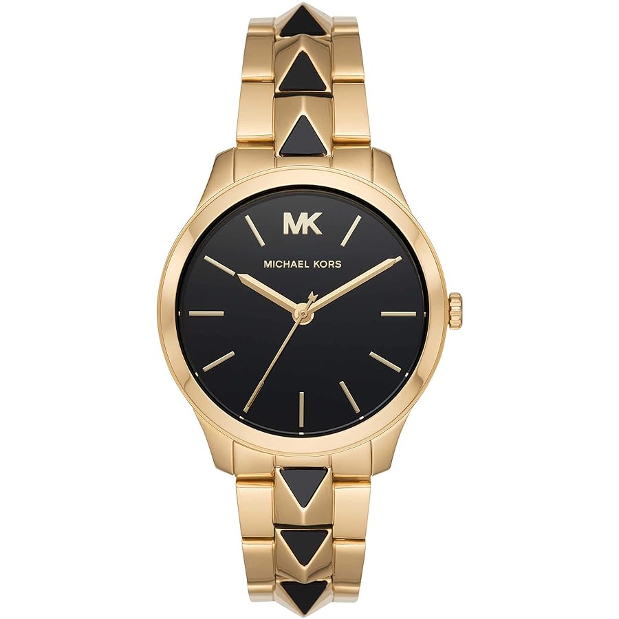 Amazon | MICHAEL KORS マイケルコース MK6669 Runway gold