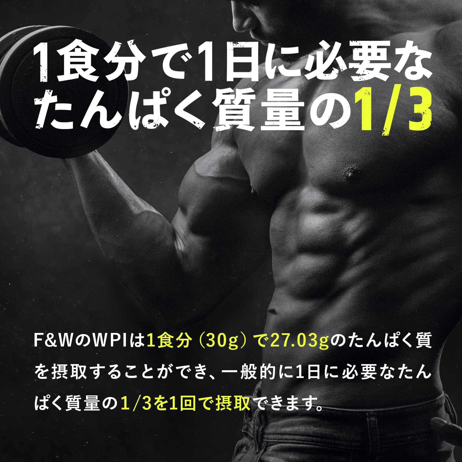 F&W WPI 3kg プレーン F&W WPI 3kg プレーン
