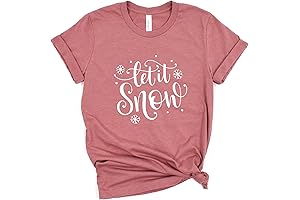 Let It Snow Funny Christmas T-Shirt: Hilarious Xmas Vacation Tee