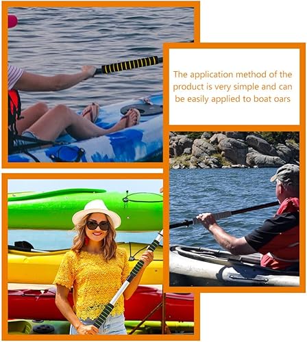 Miniatura 4 de BESPORTBLE 4 pares de almohadillas para kayak, 4 pares de almohadillas de esponja antideslizantes para remo