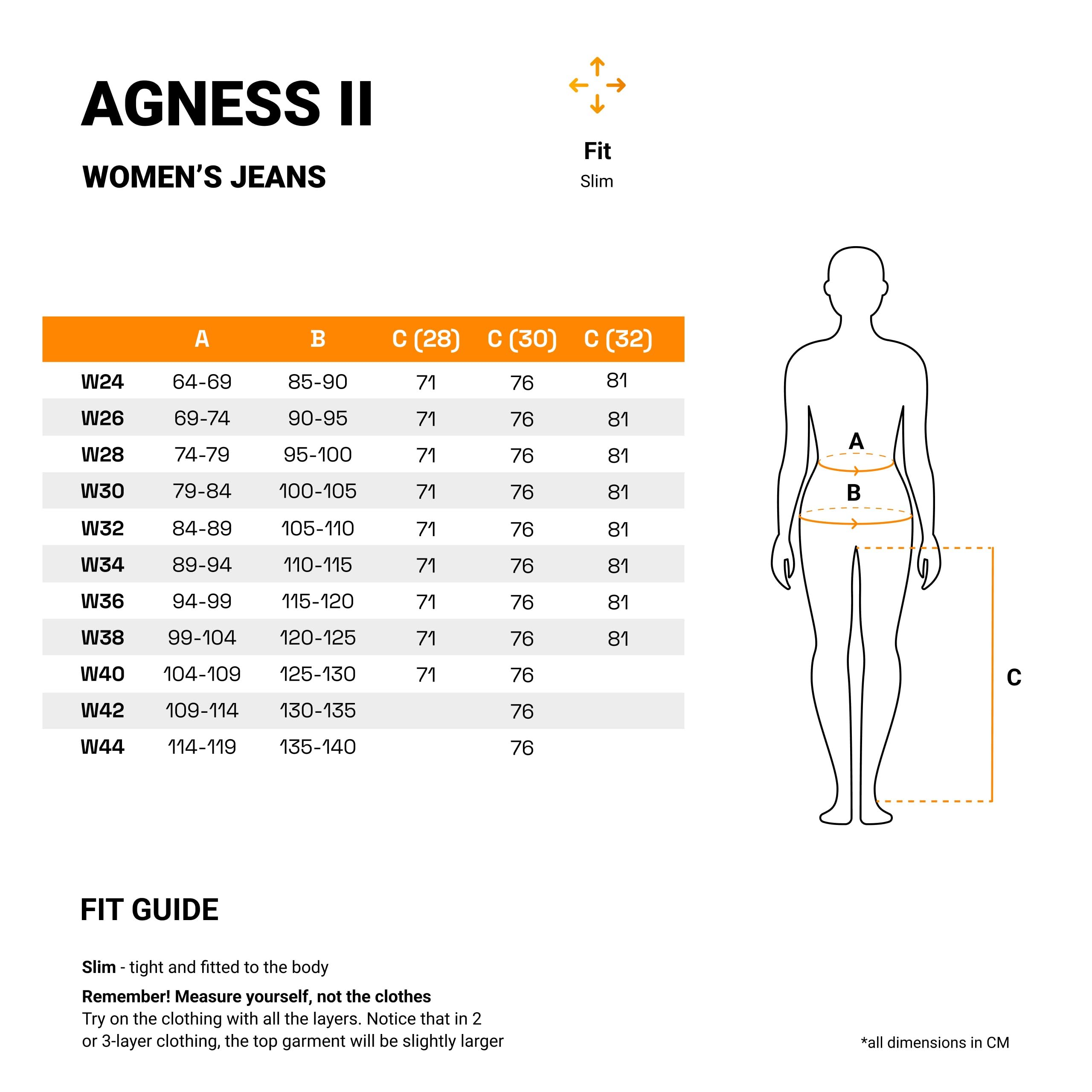 OZONE MOTO Agness II Lady Pantalones Vaqueros de Moto Mujer | Forro de Fibra Aramida | Protectores de Rodilla Nivel 2 | Bolsillos para Protectores de Cadera y Coxis | Slim Fit
