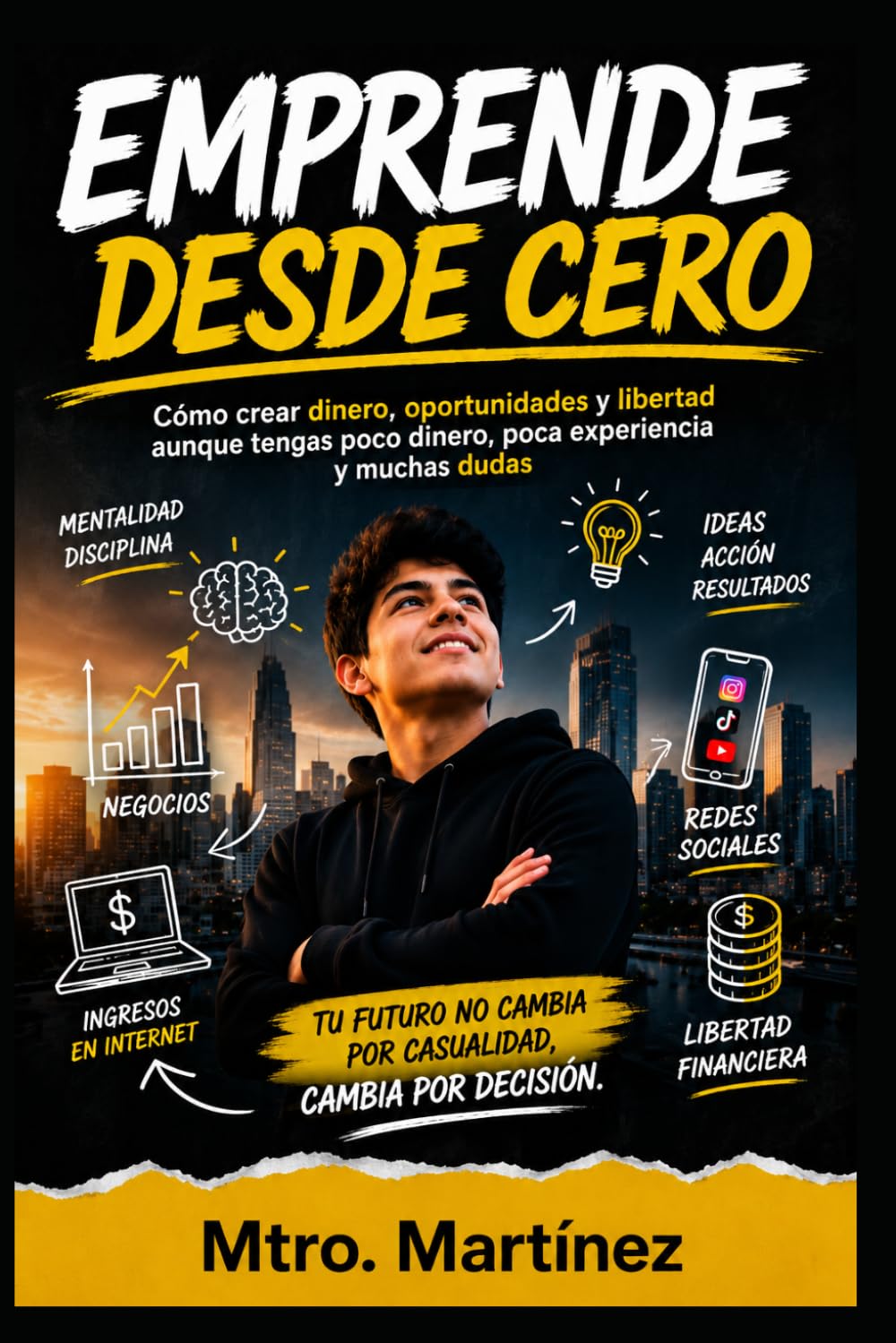EMPRENDE DESDE CERO: Cómo crear dinero, oportunidades y libertad aunque tengas poco dinero, poca experiencia y muchas dudas