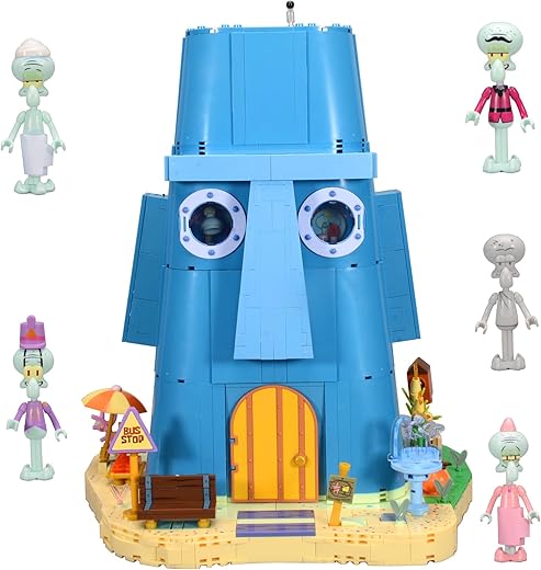 Sponge Squarepants Toy Building Brick Blocks Set