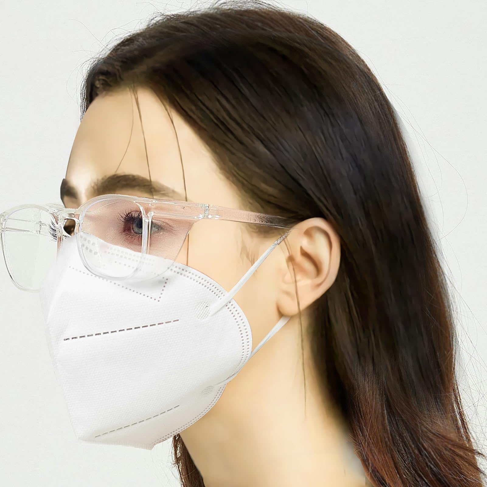 Lot de 2 lunettes de sécurité anti-buée pour homme et femme, Anti-pollen, Objectif haute définition, Protection UV400, Transparent