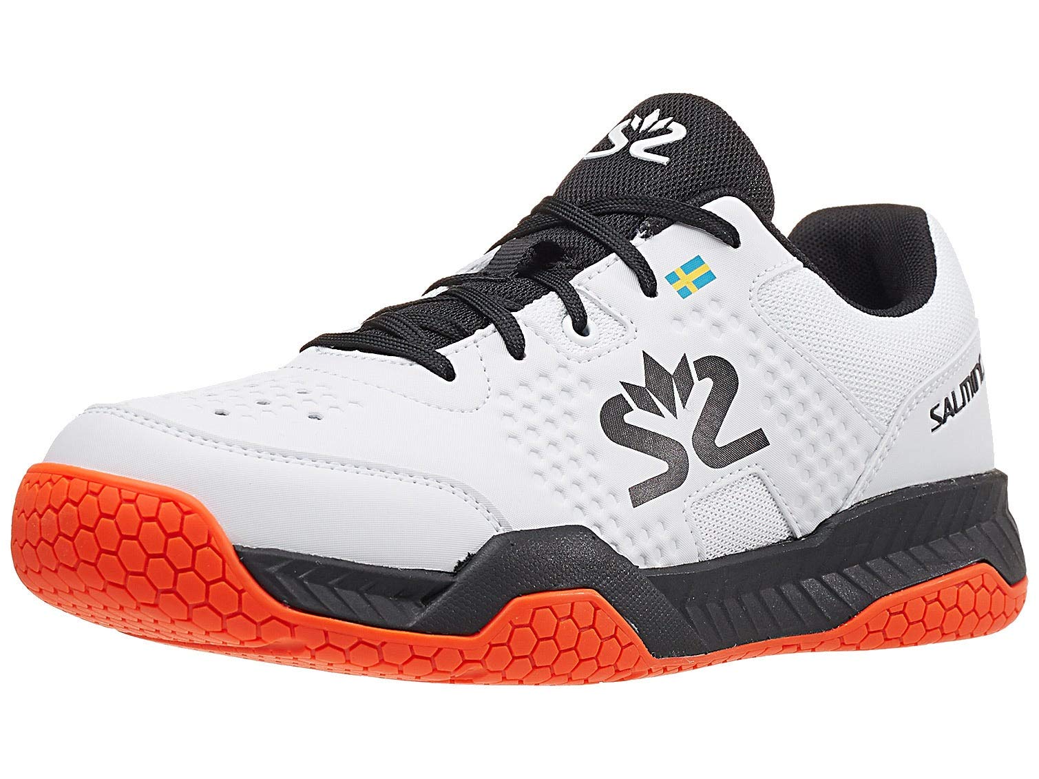 SalmingHawk Court Indoor Men Shoe White/Black, Men's Hawk Court Indoor Men Shoe White/Black