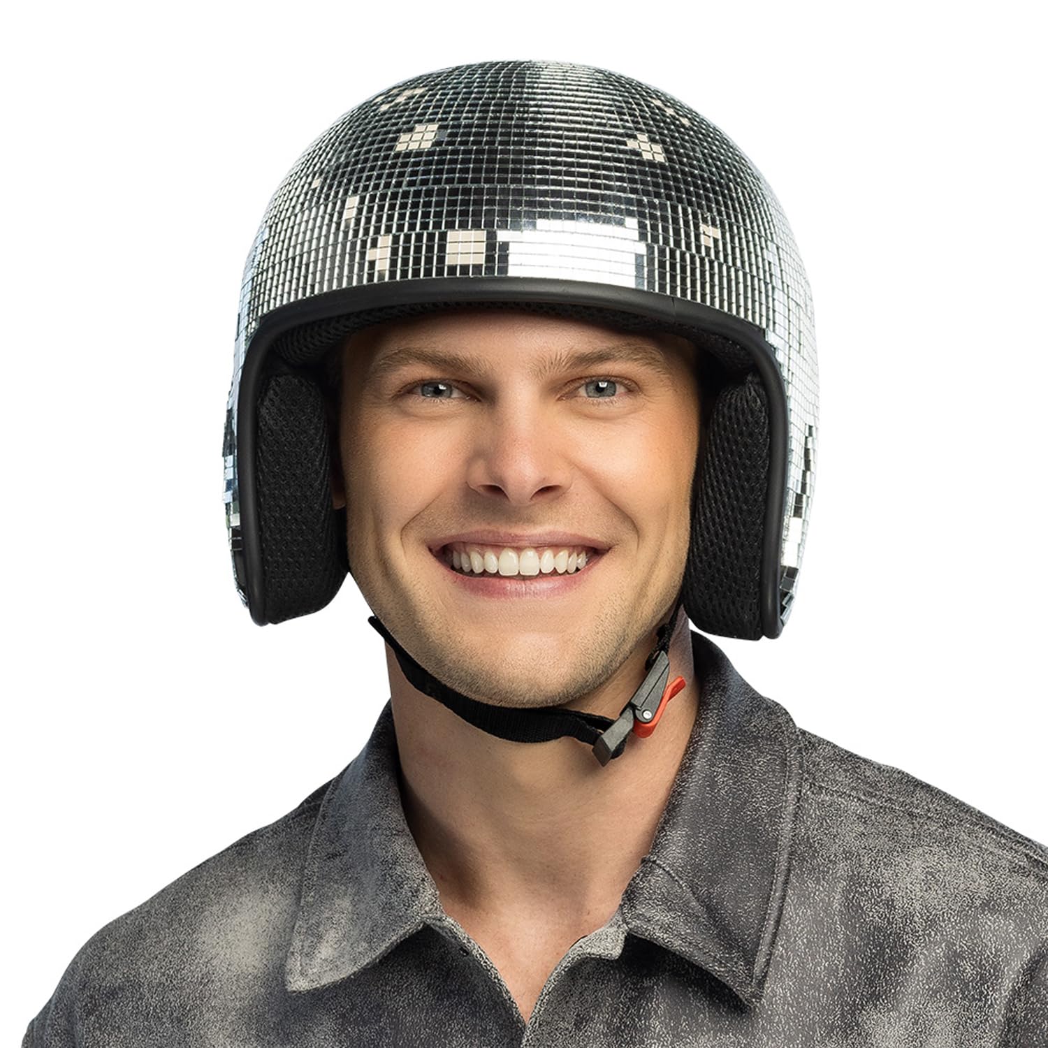 Boland - Disco Helm für Kostüme, Karneval und Festivals, Kopfbedeckung für Erwachsene