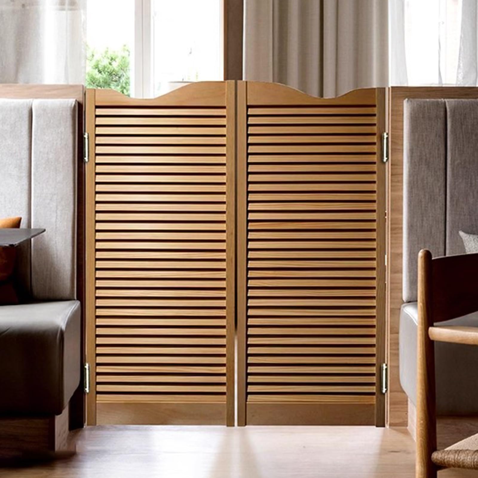 Witriolik Schwingtür 2-türig - Saloontür Aus Massivholz Selbstschließend