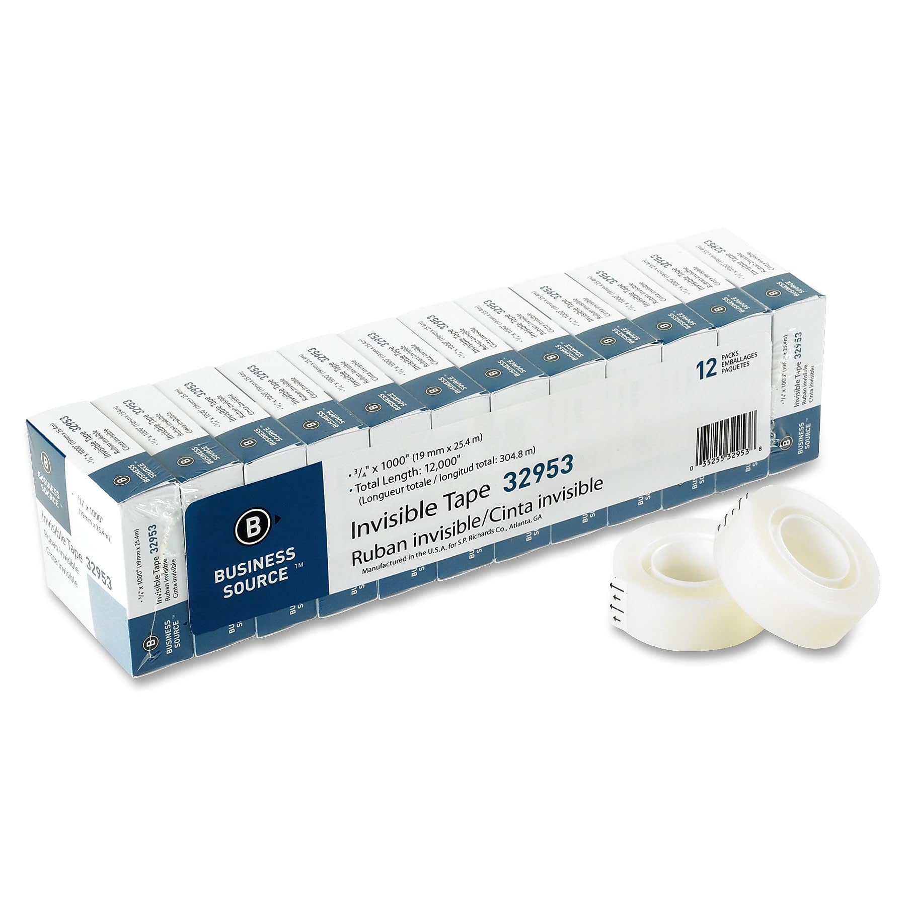 BSN BSN32953 Invisible Tape, Clear, 12-Pack 1
