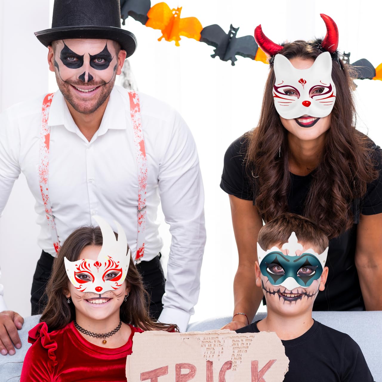 STOBOK Máscaras De Papel Diy Para Fiesta 20 Piezas Sin Pintar Máscara De Cosplay Ligera Y Cómoda Para Carnaval Halloween Y Manualidades