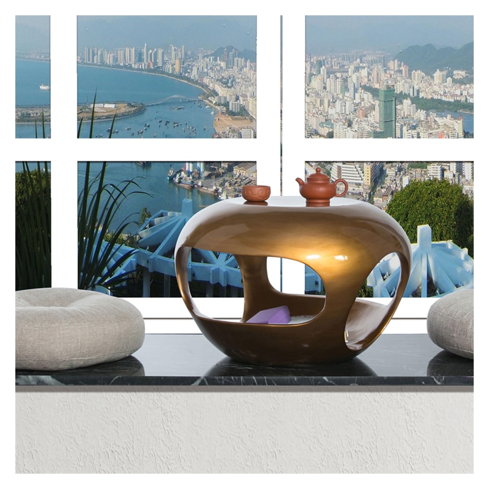 Table d'appoint de décoration d'intérieur moderne et haut de gamme pour salon