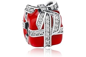 Christmas Pandora Charms by Pandora Only -  Luxury Limited Edition Red Enamel Charms