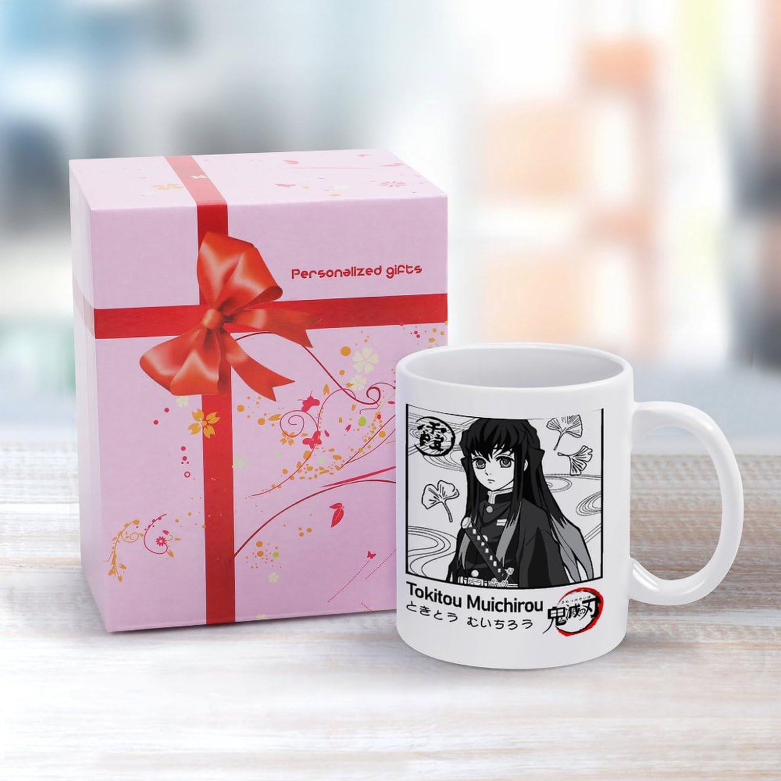 Amazon.co.jp: マグカップ 鬼滅の刃 時透無一郎 霞柱 コーヒーカップ