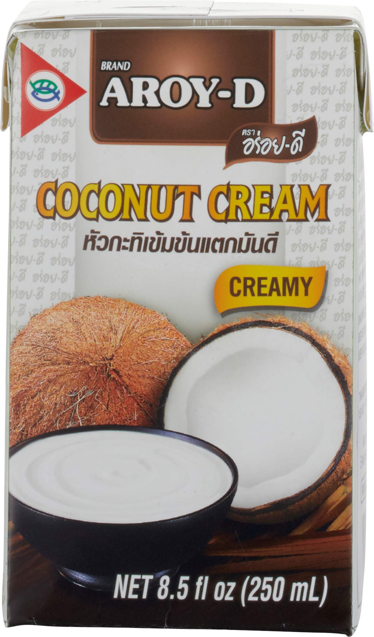 Crema di cocco AROY-D 250ml Vietnam - Set di 3 pezzi