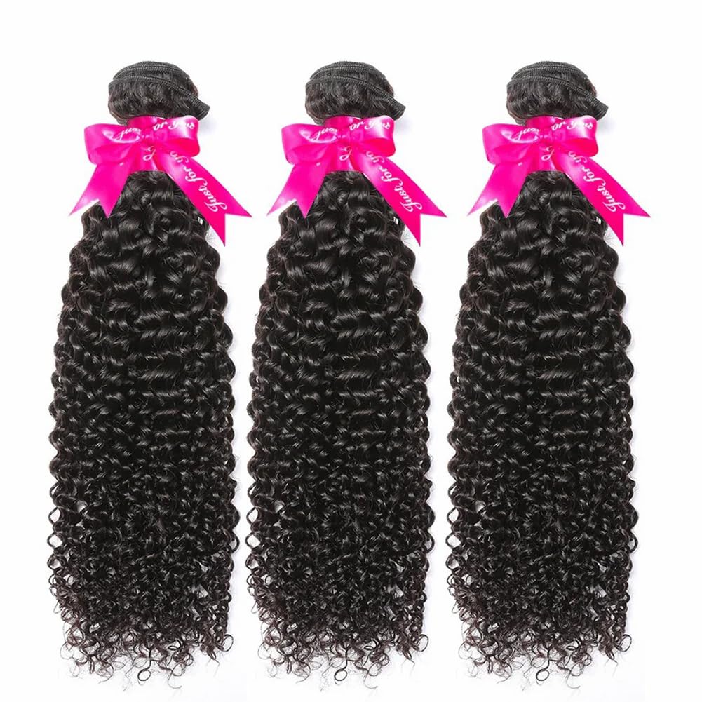 brésilien cheveux crepus bouclés cheveux 12 14 16 Pouces brésiliens tissage bresilien boucle meche bresilienne tissage bouclee naturelle 300g/pc