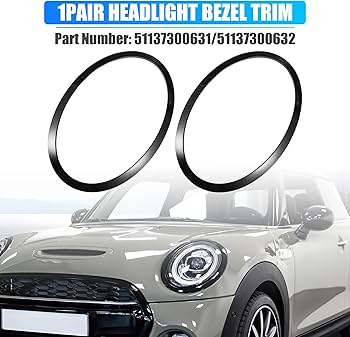 Amazon | X AUTOHAUX ヘッドライトリングテールライトサラウンドトリム