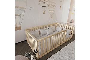 Montessori Floor Bed for Toddlers: Safe and Stylish Transition to Independent Sleep