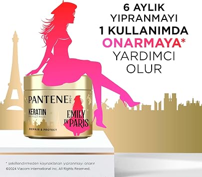 PANTENE Emily in Paris Keratin Koruyucu Yağ 100 ml
