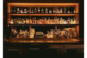 7x5 FT Rustic Industrial Bar Backdrop