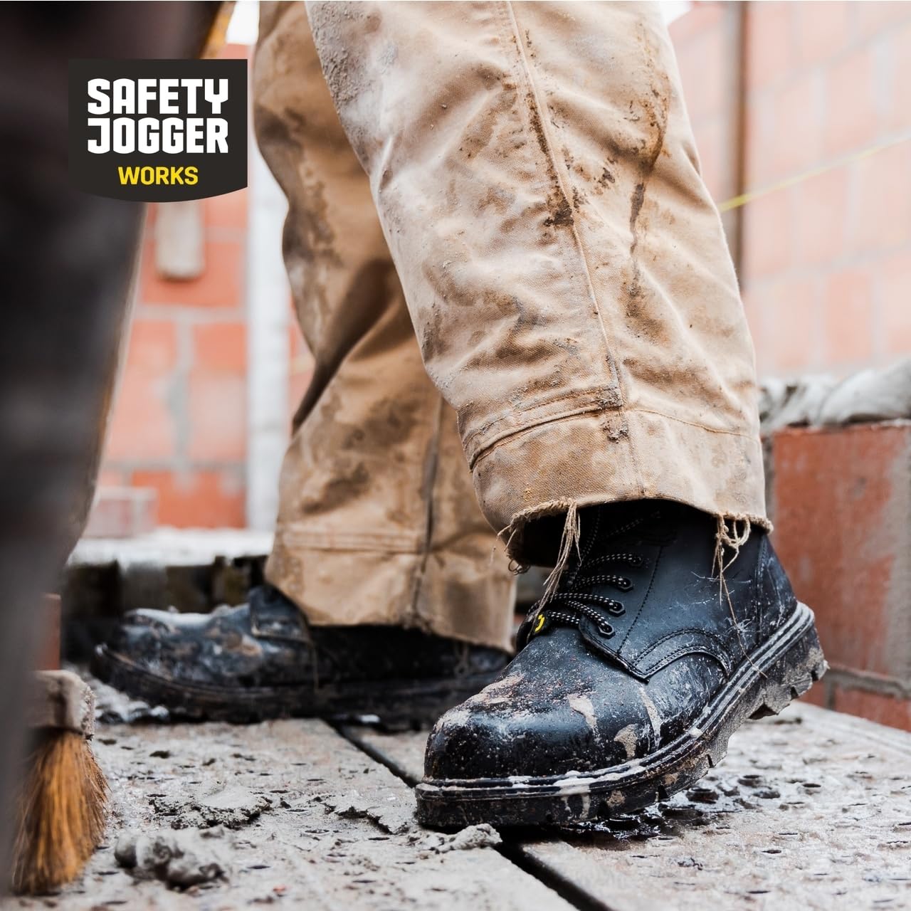 SAFETY JOGGER Sicherheitsschuhe Herren - X1100N - S3 Arbeitsschuhe Wasserdicht, Bequeme, Rutschfeste und ESD Arbeit Schuhe Männer, Kunststoffkappe Safety Shoes, Sicherheitsstiefel, auch für Damen
