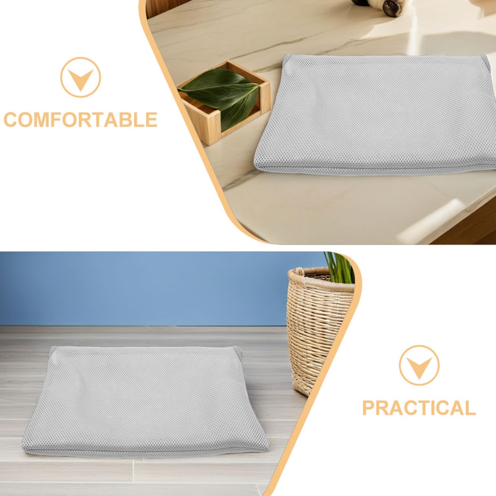 Copertura per amaca da finestra per gatti: manicotto di ricambio da 52 * 30 cm - accessorio rettangolare staccabile e lavabile per cuccia per gatti per amache sospese standard