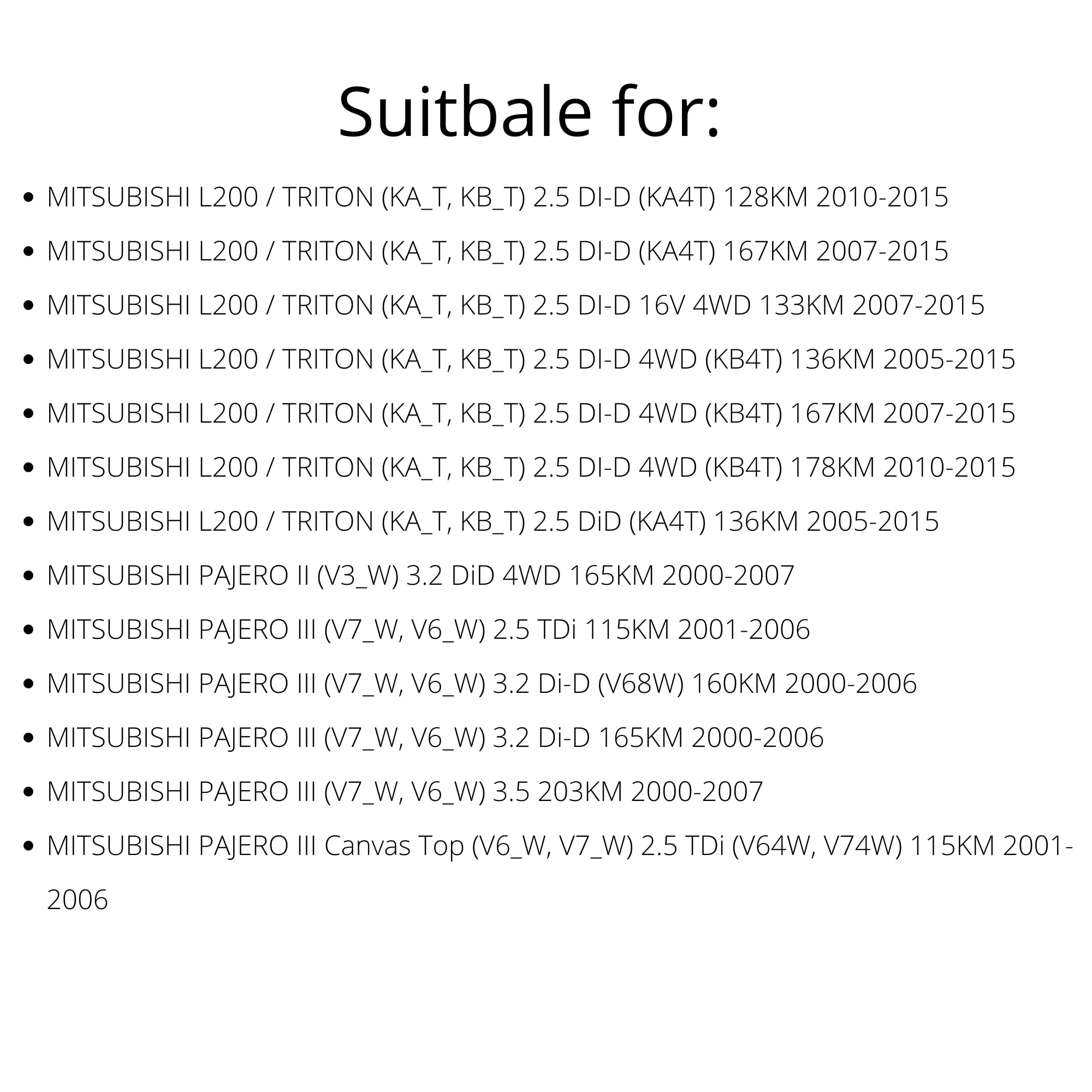 Separadores de rótula superior y brazo de control de 20 mm, para Mitsubishi Montero III, Montero IV, L200 /Triton con elevación de la suspensión, juego de ajuste de la suspensión delantera
