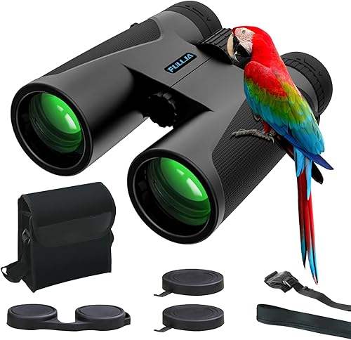 FULLJA Binoculares compactos de alta potencia de 12 x 42 para adultos, ligeros para mujeres y niñas, fácil enfoque impermeable con lente de prisma disponible en Yaxa Mexico