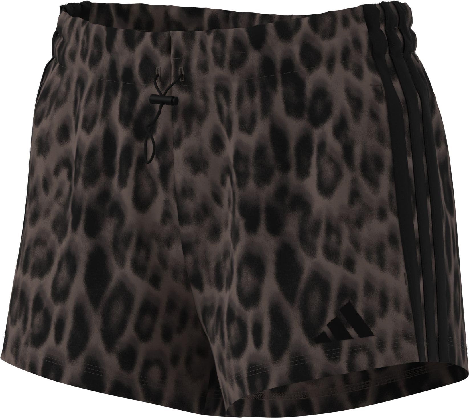 adidas Seasonal Essentials Leopard Print Woven Shorts With 3-stripes - Shorty Kobiety
