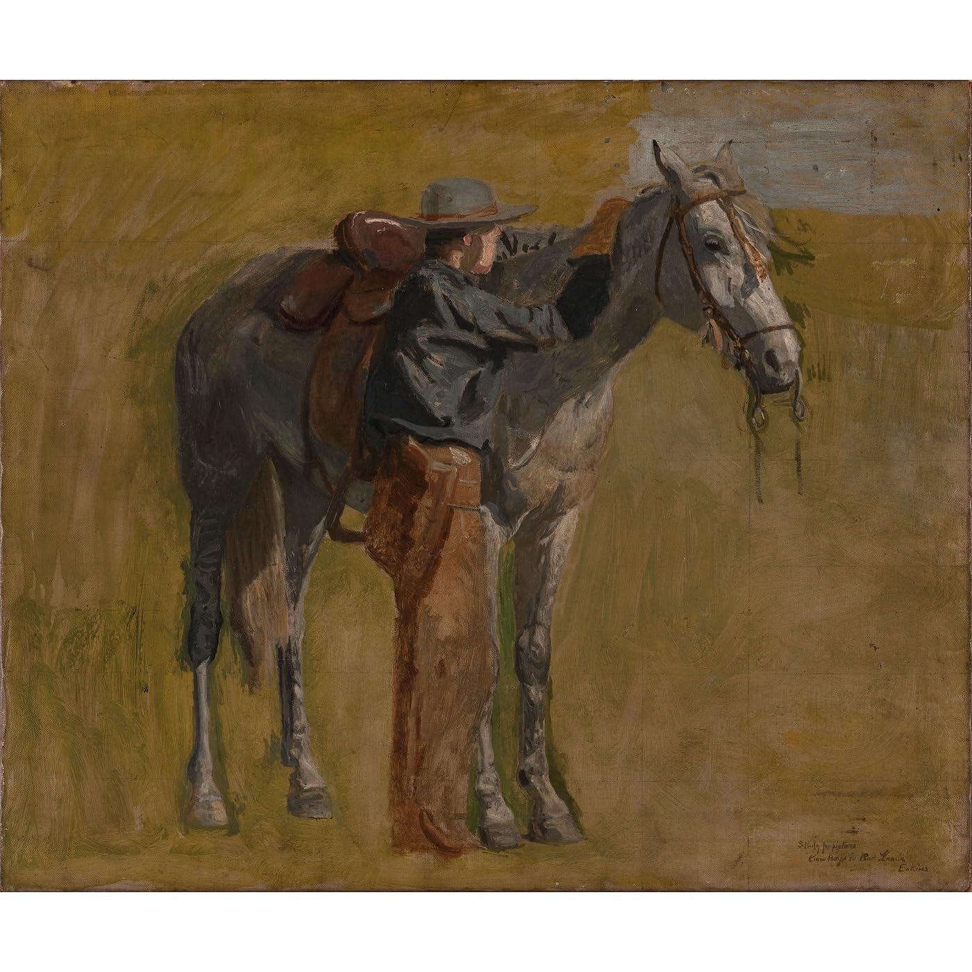 Toile Thomas Eakins grand format pour décorer un mur blanc vide - 2