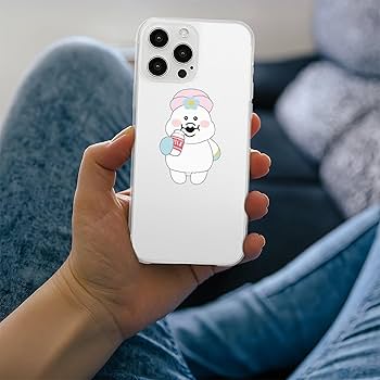 Amazon.co.jp: iPhone 13 Pro Maxケース んぽちゃむ（milk