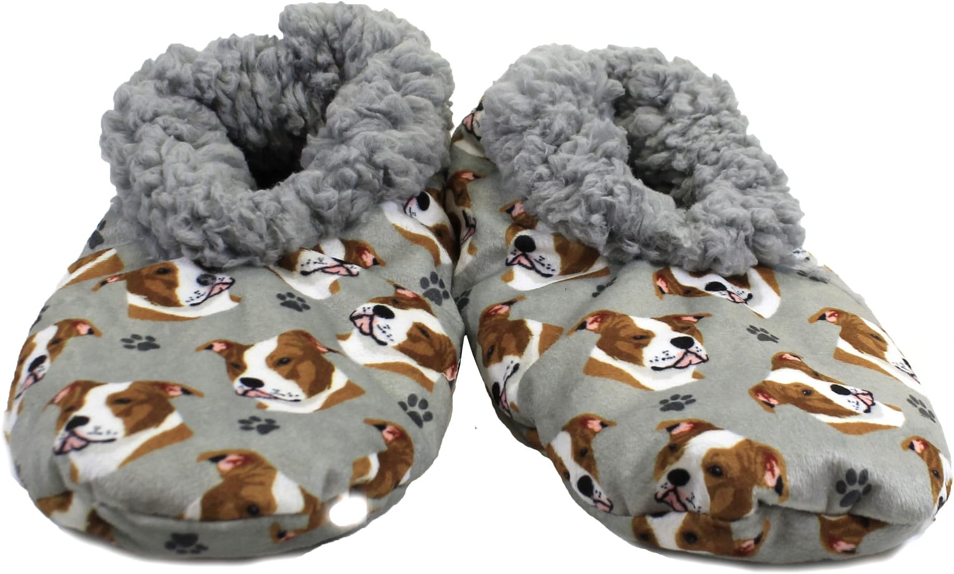 Comfies Slippers - Cozy Sherpa House Slippers for Women & Men - Indoor House Shoes - Pet Lover Gifts - Non Skid Bottom - 1 Size Fits Most - Unisex
