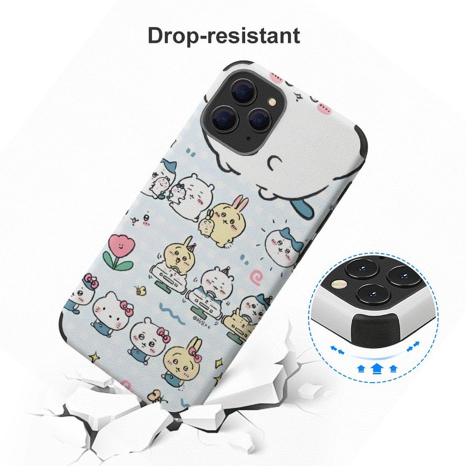 Amazon | （ちいかわ（ハチワレ） ）iPhone 12 Pro ケース アイフォン