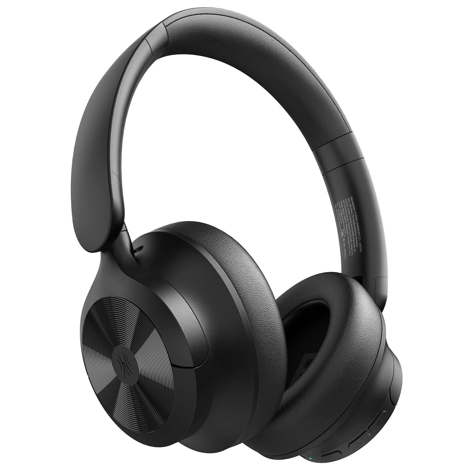 OneOdio Focus A1Pro Hybrid Active Noise Cancelling with Wireless On-Ear Headphones, 200G Ultra-Light, 70-Hour Battery with Speed Charge, Bluetooth 6.0, Clear Calls, Lightweight Portable