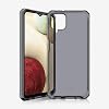 ITSKINS Spectrum Clear Compatible with Samsung Galaxy A12 USA Ver, Protective Phone Case, Slim Hybrid Case, Anti-Yellowing, and Heavy Duty Shockproof Cover, Military Phone Case - Smoke