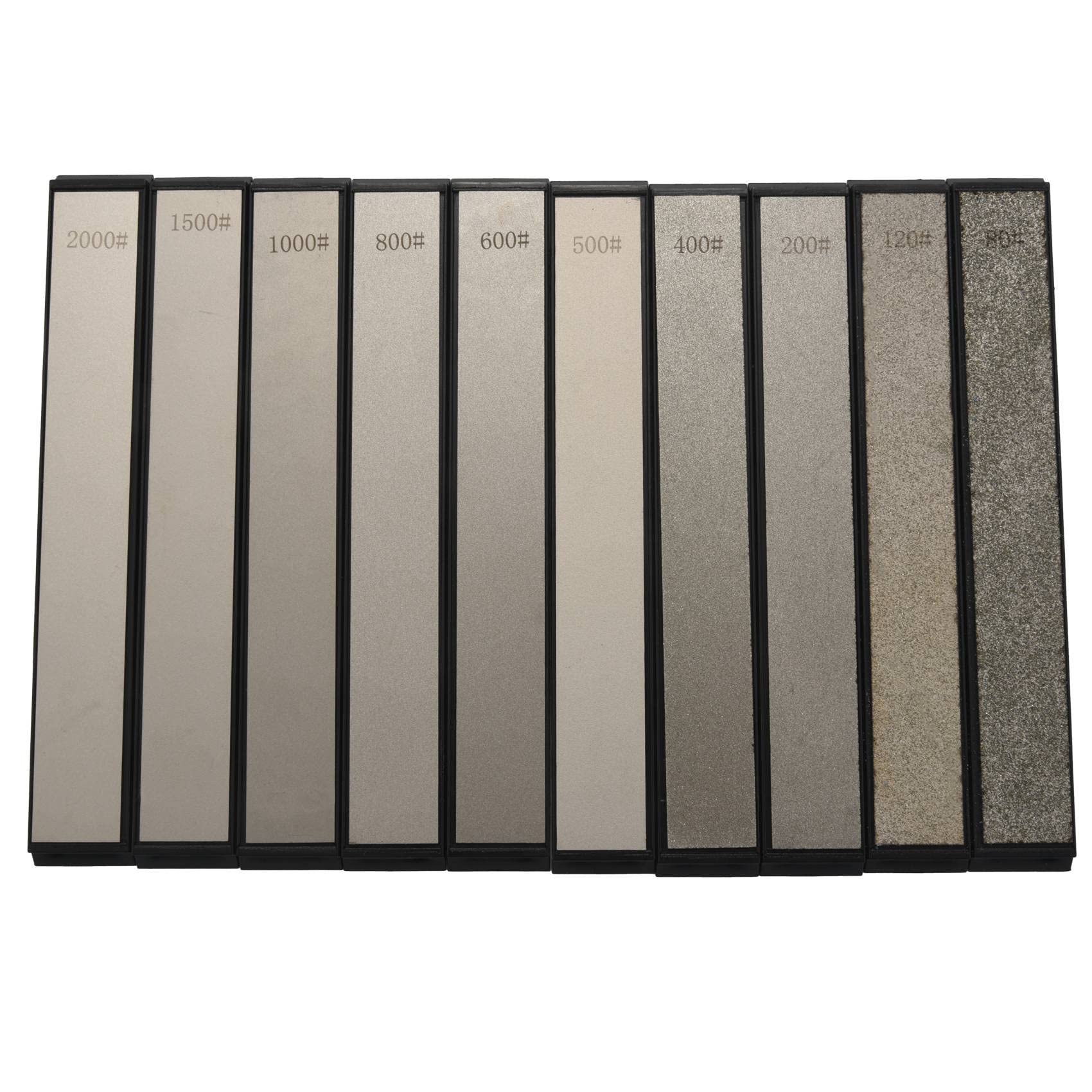 Moligh doll Knife Sharpener Diamond Whetstone Knife Sharpeners for Sharpener 10Pcs Set