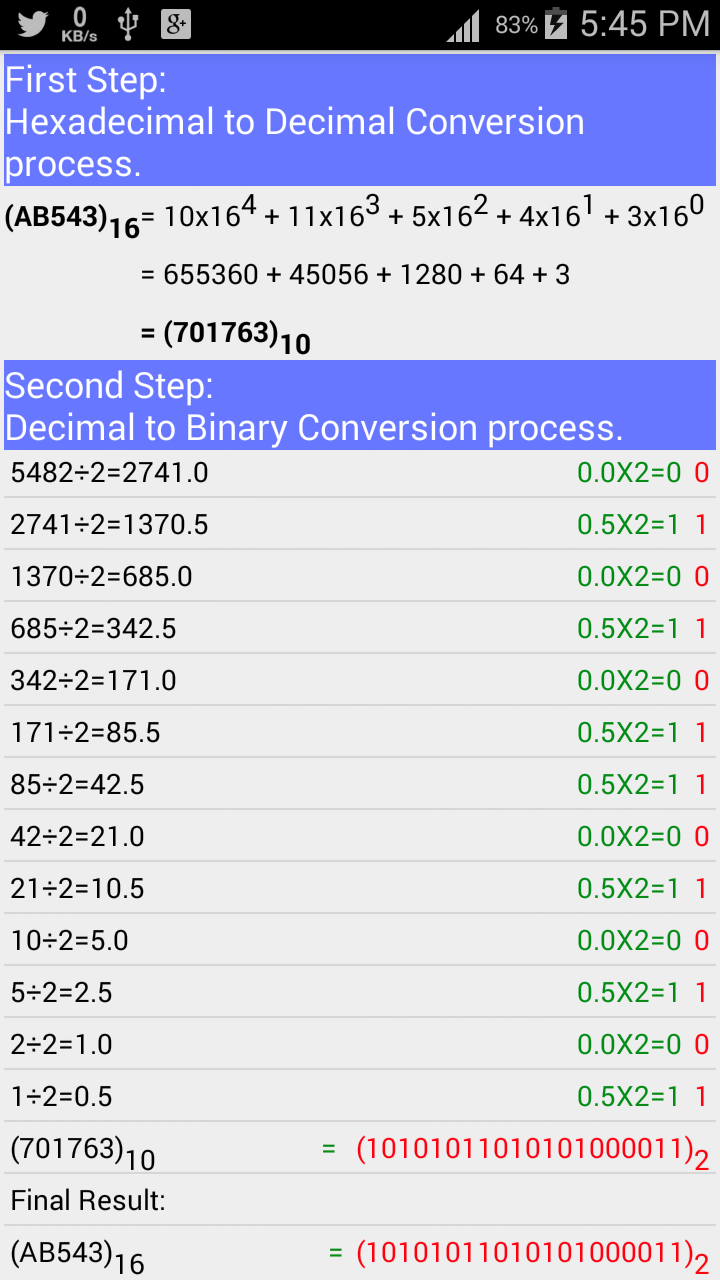 Number System Conversion - App on Amazon Appstore