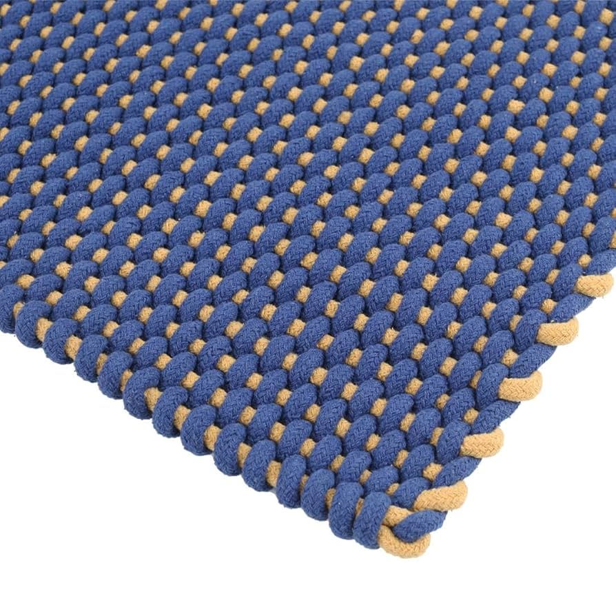 DULTON コットンロープラグマット イエロー 800x1300mm DULTON ONLINE SHOP | COTTON ROPE RUG MAT YELLOW 800×1300(800