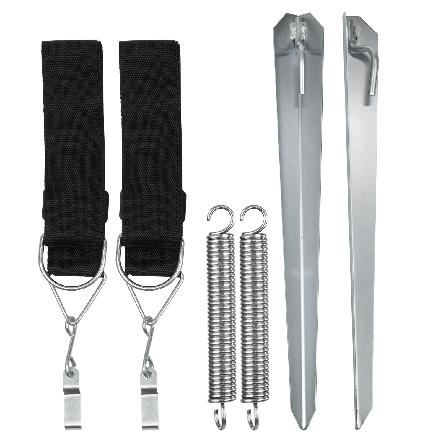 Fissaggio Per Tenda Omnistor Moritz, Cinghie Antitempesta Da 3m Con Picchetti E Molle, Per Camper E Roulotte - 3