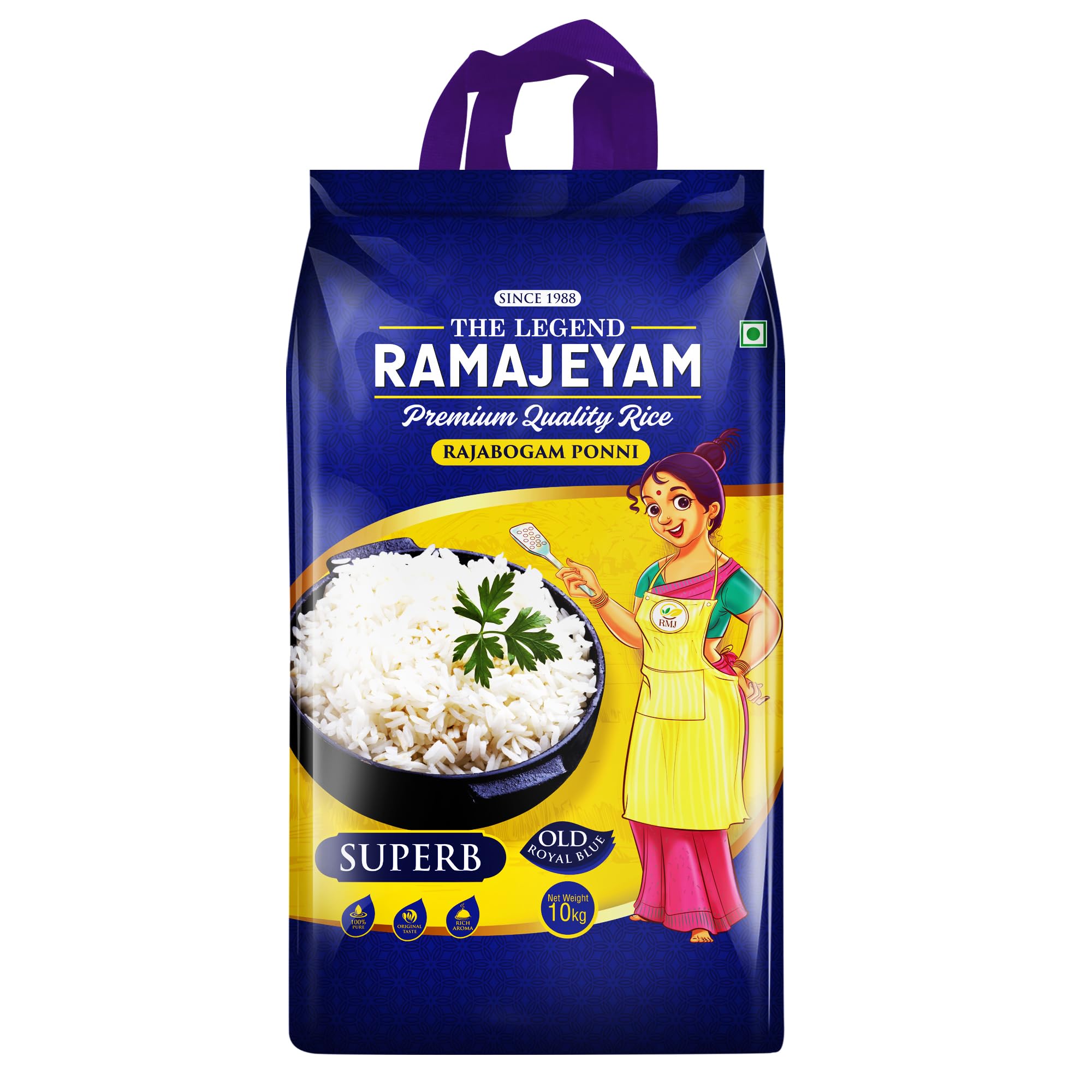 Rajabhogam Ponni Boiled Rice 10Kg (B0D83M2PGJ) Amazon Price History, Amazon Price Tracker