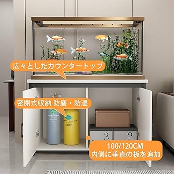 キャビネット水槽台➃120cm用 オーダーメイド 水槽台DXFシリーズ 縁がある水槽用キャビネット