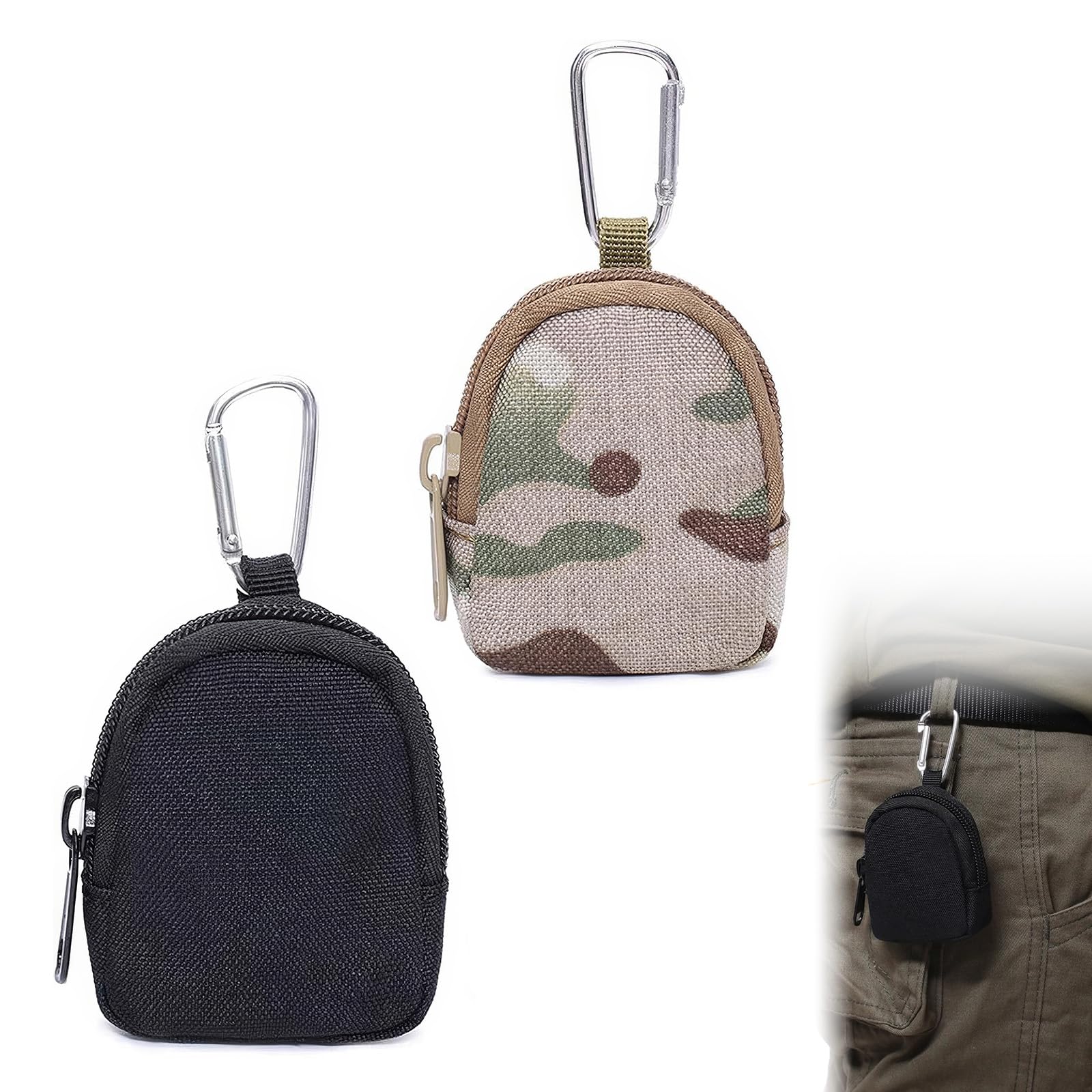 Porta premietti per Cani borsa addestramento cane Borsa per Dolcetti per Cani Piccola Borsa per Dolcetti Portatile per Addestramento del Cane con Moschettone 2 Pezzi