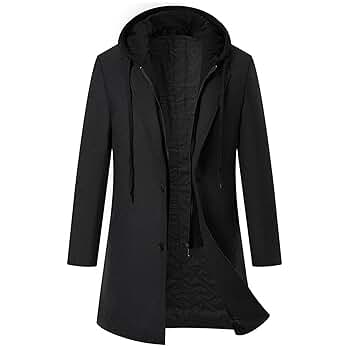 ジャケット・アウター FASHIRU wool melton hoodie long coat 713v4nVH-rL._SY350_QL65_.jpg