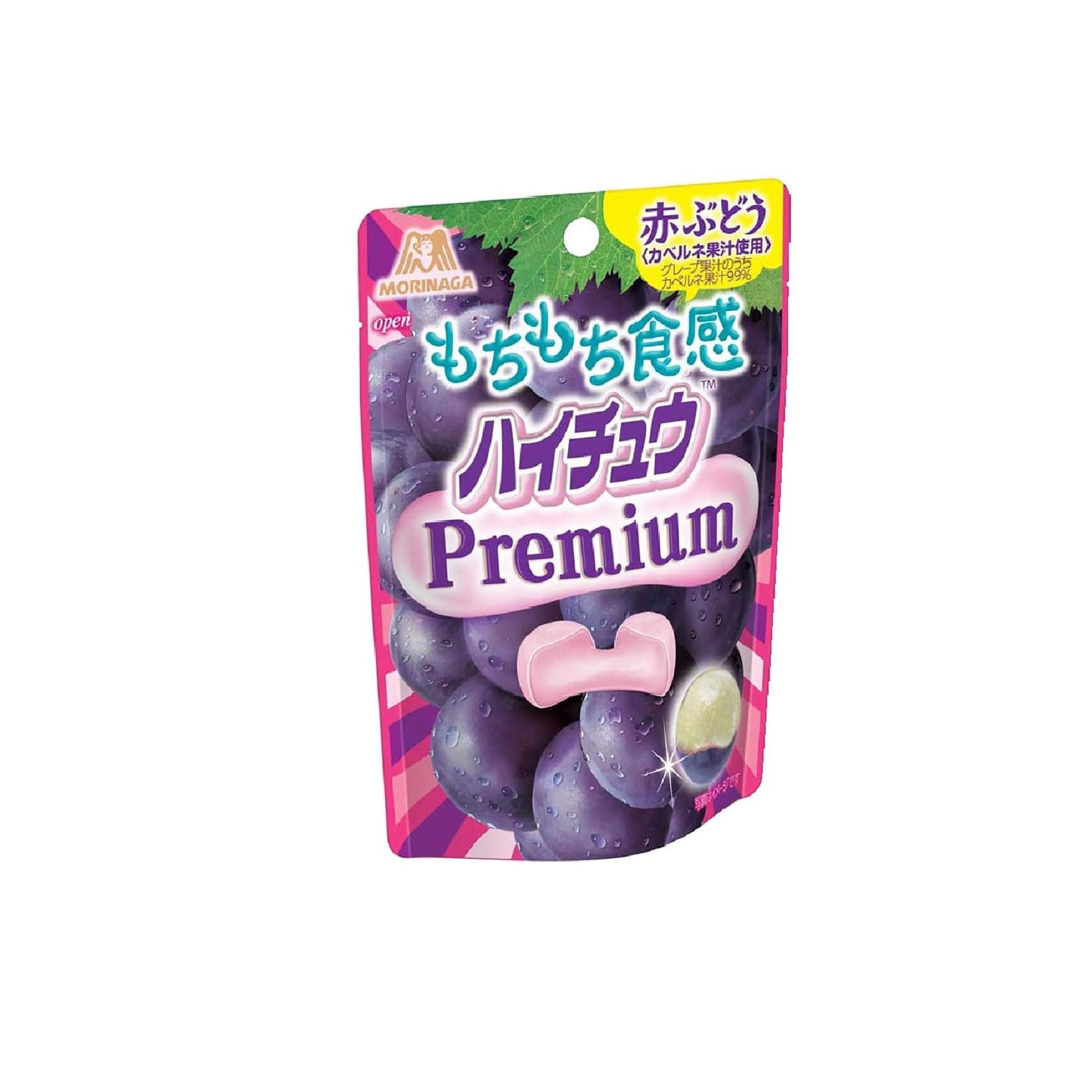 Amazon | 森永製菓 ハイチュウプレミアム 赤ぶどう味 35g | morinaga